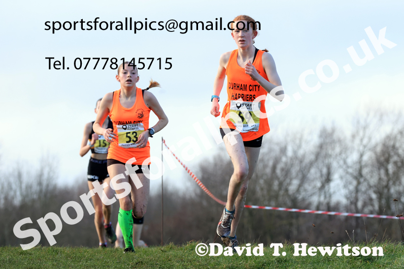 Girls Under-15s 2026 NEHL Sherman Cup and Davidson Shield, Temple Park, South Shields. Photo: David T. Hewitson/Sports for All Pics